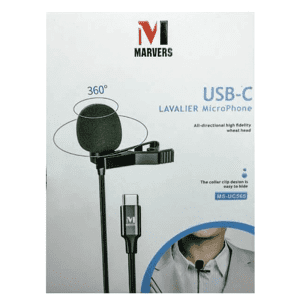 میکروفون یقه‌ای تایپ سی Marvers مدل MS-UC565