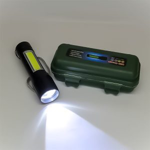 چراغ قوه پلیسی XPE - COB Small Flash Light