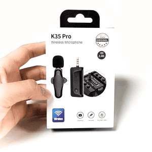 میکروفون یقه ای بیسیم K35 Pro Dual
